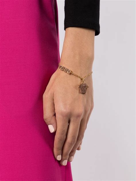 versace armband mit medusa kopf pink|Versace Armband Mit Medusa .